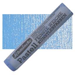 Schmincke Soft Pastel - Cerulean Blue M pastel and swatch