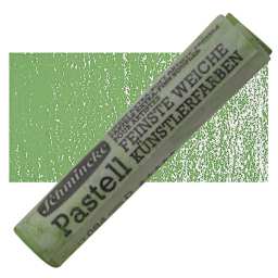 Schmincke Soft Pastel - Chromium Oxide Green D pastel and swatch