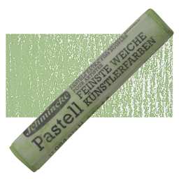 Schmincke Soft Pastel - Chromium Oxide Green pastel and swatch