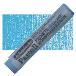 Schmincke Soft Pastel - Cobalt Turquoise D pastel and swatch