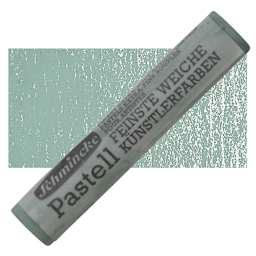 Schmincke Soft Pastel - Cold Green 1 H pastel and swatch