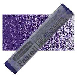 Schmincke Soft Pastel - Deep Violet B pastel and swatch