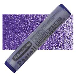 Schmincke Soft Pastel - Deep Violet D pastel and swatch