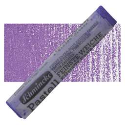 Schmincke Soft Pastel - Deep Violet H pastel and swatch