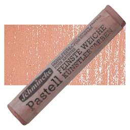 Schmincke Soft Pastel - English Red M pastel and swatch
