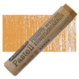 Schmincke Soft Pastel - Flesh Ochre D pastel and swatch