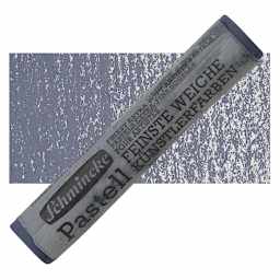 Schmincke Soft Pastel - Gray Blue 1 B pastel and swatch
