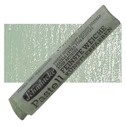 Schmincke Soft Pastel - Greenish Gray 2 H pastel and swatch