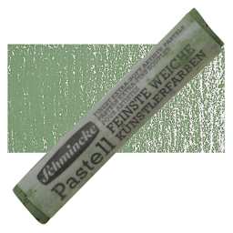 Schmincke Soft Pastel - Leaf Green1 B pastel and swatch