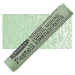 Schmincke Soft Pastel - Leaf Green 1 O pastel and swatch