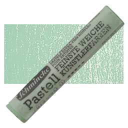 Schmincke Soft Pastel - Leaf Green 2 O pastel and swatch