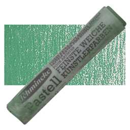 Schmincke Soft Pastel - Leaf Green Deep H pastel and swatch