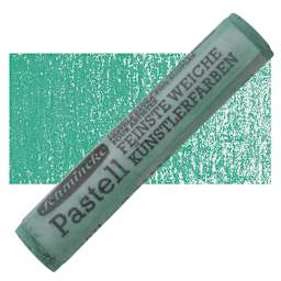 Schmincke Soft Pastel - Light Green D pastel and swatch
