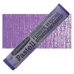 Schmincke Soft Pastel - Manganese Violet D pastel and swatch