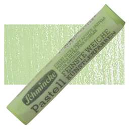 Schmincke Soft Pastel - May Green O pastel and swatch