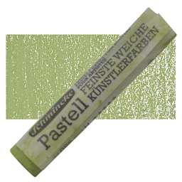 Schmincke Soft Pastel - Olive Green 1 H pastel and swatch