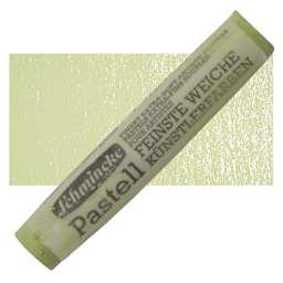 Schmincke Soft Pastel - Olive Green 1 O pastel and swatch
