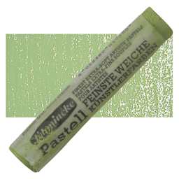 Schmincke Soft Pastel - Olive Green 2 H pastel and swatch