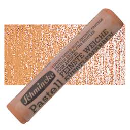 Schmincke Soft Pastel - Orange Deep M pastel and swatch
