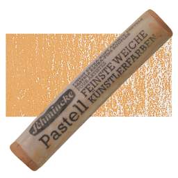 Schmincke Soft Pastel - Orange Ochre H pastel and swatch