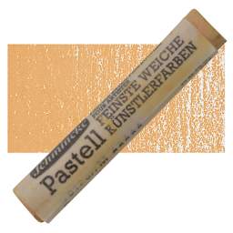Schmincke Soft Pastel - Orange Ochre M pastel and swatch