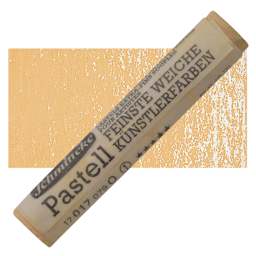 Schmincke Soft Pastel - Orange Ochre O pastel and swatch