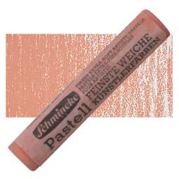 Schmincke Soft Pastel - Permanent Red 1 Pale H pastel and swatch