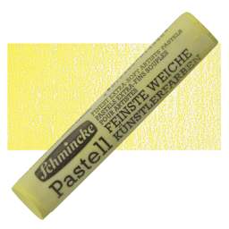 Schmincke Soft Pastel - Permanent Yellow 1 Lemon H pastel and swatch