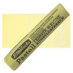 Schmincke Soft Pastel - Permanent Yellow 2 Light O pastel and swatch