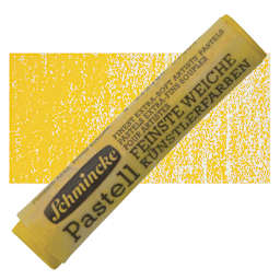 Schmincke Soft Pastel - Permanent Yellow 3 Deep D pastel and swatch