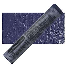 Schmincke Soft Pastel - Phthalo Blue Deep B pastel and swatch