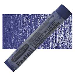 Schmincke Soft Pastel - Phthalo Blue Deep D pastel and swatch