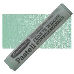 Schmincke Soft Pastel - Phthalo Green Deep O pastel and swatch