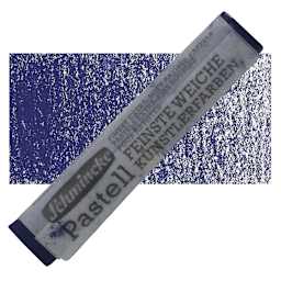Schmincke Soft Pastel - Prussian Blue B pastel and swatch
