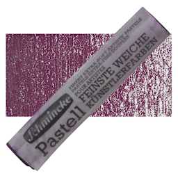 Schmincke Soft Pastel - Purple 1 B pastel and swatch