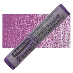 Schmincke Soft Pastel - Red Violet D pastel and swatch