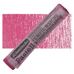 Schmincke Soft Pastel - Rose Madder D pastel and swatch