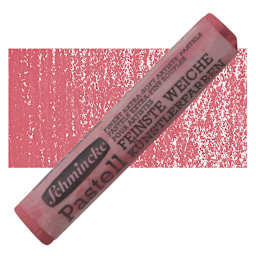 Schmincke Soft Pastel - Scarlet M pastel and swatch