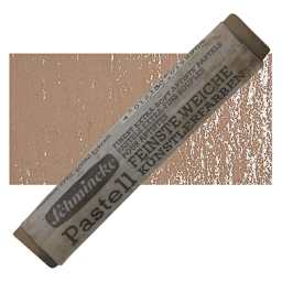 Schmincke Soft Pastel - Sepia Brown H pastel and swatch