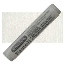 Schmincke Soft Pastel - Silver D pastel and swatch