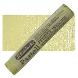 Schmincke Soft Pastel - Titanium Yellow B pastel and swatch