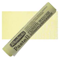 Schmincke Soft Pastel - Titanium Yellow M pastel and swatch