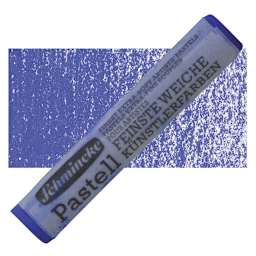Schmincke Soft Pastel - Ultramarine Deep D pastel and swatch