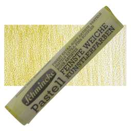 Schmincke Soft Pastel - Vanadium Yellow Deep B pastel and swatch