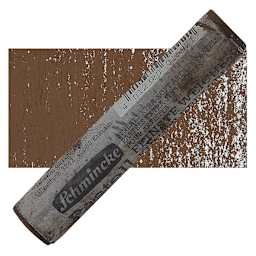 Schmincke Soft Pastel - Vandyke Brown B pastel and swatch