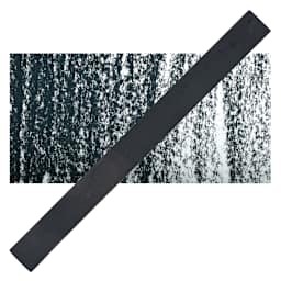 Cretacolor Pastel Carre Hard Pastel - Black Gray pastel and swatch