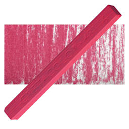 Cretacolor Pastel Carre Hard Pastel - Carmine Extra Fine pastel and swatch