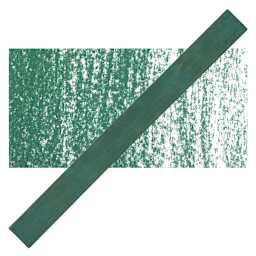 Cretacolor Pastel Carre Hard Pastel - Green Earth Dark pastel and swatch