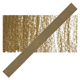 Cretacolor Pastel Carre Hard Pastel - Olive Brown pastel and swatch