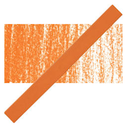 Cretacolor Pastel Carre Hard Pastel - Orange pastel and swatch